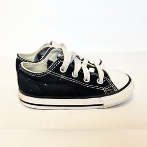 Preloved Black Converse Chuck Taylor All Star Low-Top Sneakers | Toddler Infant